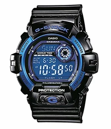 G-Shock Quarz Digital Herren Uhr Schwarz Blau G-8900A-1ER