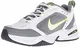 Nike Herren Air Monarch IV Gymnastikschuhe, Weiß (White/White/Cool Grey/Volt/Anthracite 100), 43 EU