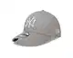 New Era New York Yankees Grey White 9Forty Cap - One-Size