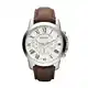 Fossil Herren Analog Quartz Uhr mit Leather Armband FS4735