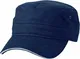 Myrtle Beach Cap Military Sandwich, navy/white, one Size, MB6555 nywh