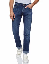 Herren Straight Jeans ARIZONA-W12O3339E, Blau (Burnt Blue 39E), 32W / 32L