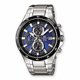 Edifice Herren Massives Edelstahlgehäuse und Edelstahlarmband Uhrenarmband EFR-519D-2AVEF