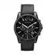 Armani Exchange Herren Chronograph Quarz Uhr mit Leder Armband AX2098