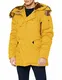 Alpha Industries Herren Explorer Mantel, Gelb (Mustard 141), X-Large
