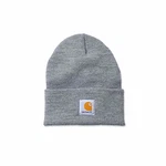 Carhartt Wintermütze A18 Beanie für Sie und Ihn Grau