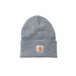 Unisex Beanie Acrylic Watch Hat A18, Grey, Einheitsgröße