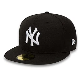 New York Yankees 59fifty Cap - Black On Black - 7 1/2-60cm (XL)
