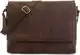 LEABAGS Oxford Umhängetasche Laptoptasche 15 Zoll aus Leder im Vintage Look, Maße (BxHxT): ca. 38x31x10 cm, Braun Like Muskat