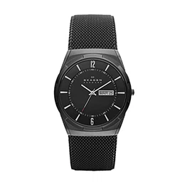 Herrenuhr Melbye Day-Date mit drei Zeigern, 40 mm Gehäusegröße, Mindestens 50 % recycelte Edelstahluhr