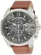 Diesel Herren Chronograph Quarz Uhr mit Leder Armband DZ4290