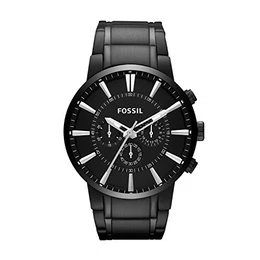 Herren Chronograph Quarz Uhr mit Edelstahl Armband FS4778