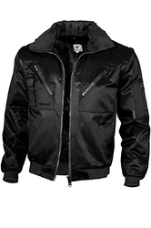 Qualitex Pilotenjacke 4 in 1 Schwarz