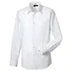 Russell Collection Popeline Herren Hemd, Langarm, pflegeleicht (3XL) (Weiß)