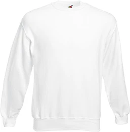 Herren 62-202-0 Sweatshirt, weiß, XL