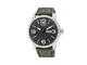 Citizen Urban Eco Drive BM8470-11E Herren-Armbanduhr, schwarz/grün, Armband
