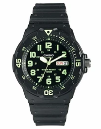 Collection Herren-Armbanduhr MRW200H3BVEF, schwarz/Grün