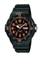 Casio Collection Herren-Armbanduhr MRW 200H 4BVEF, schwarz/Orange