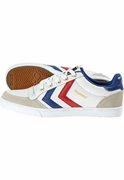 STADIL LOW, Unisex-Erwachsene Sneakers, Weiß (White/Blue/Red/Gum), 43 EU (9 Erwachsene UK)