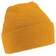 Beechfield, Acryl-Strickmütze für Erwachsene, zum Aufschlagen, Unisex Einheitsgröße senffarben