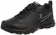 Nike T-Lite XI Herren Hallenschuhe, Schwarz (Black/Black-Metallic Silver 007), 43 EU