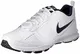 Nike Herren T-Lite Xi Low-Top, Weiß (White/Obsidian-Black-Metallic Silver 101), 42 EU