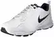 Nike Herren T-Lite Xi Low-Top, Weiß (White/Obsidian-Black-Metallic Silver 101), 43 EU