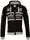 Geographical Norway Herren Hoodie Jacke Goasting, Schwarz, XXL