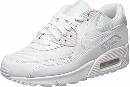 Herren Air Max 90 Essential 537384-111 Low-Top, Weiß (White/White-White-White), 44.5