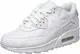 Nike Herren Air Max 90 Essential 537384-111 Low-Top, Weiß (White/White-White-White), 44.5