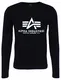 ALPHA INDUSTRIES Herren Basic T-LS Unterhemd, 03-schwarz, M