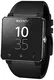 Sony SmartWatch 2 Handy-Uhr (4,1 cm (1,6 Zoll) Display, NFC, Bluetooth, Android 4.0) mit Silicon-Armband schwarz