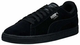 Herren Suede Classic+ Sneaker, Schwarz (Black-Dark Shadow), 43 EU