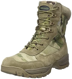 Unisex Tactical Boot M.ykk Zipper Wanderstiefel, Multicam, 43 EU