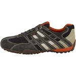 Geox Sneaker Dunkelgrau/Off-white