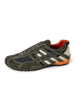 Geox Uomo Snake Sneakers Dk Grey Off White