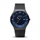BERING Herren Analog Solar Collection Armbanduhr mit Edelstahl Armband und Saphirglas 14440-227
