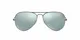 Ray-Ban RB3025 Aviator Sonnenbrille 55mm, Grau (029/30), 55 mm