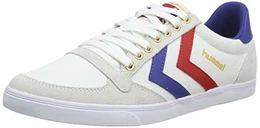 Unisex-Erwachsene Slimmer Stadil Low Sneaker, Weiß (White/Blue/Red/Gum), 43 EU (9 UK)