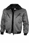 Qualitex Pilotenjacke 4 in 1 Grau