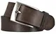 TOM TAILOR Denim Herren Leder Gürtel Dunkelbraun used look kürzbar 40mm (95 cm)