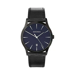 Herren-Quarzuhr, analoges klassisches Display und hellbraunes Armband 3536.27