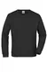 James & Nicholson Sweatshirt French Terry - Hochwertiger Sweat Pullover für Damen und Herren   Farbe: Black   Grösse: S