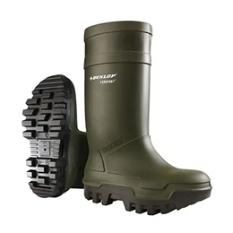 Dunlop Protective Footwear Herren Dunlop Purofort Thermo+ Fuld sikkerhed Gummistiefel, Grün, 44/45 EU
