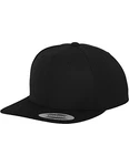 Yupoong Unisex Classic Snapback Cap Kappe schwarz