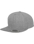 Yupoong Unisex Classic Snapback Cap Kappe heather