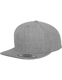 Yupoong Unisex Classic Snapback Cap Kappe, heather, Einheitsgröße
