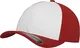 Flexfit Erwachsene Performance Mützen, Red/Wht, S/M