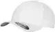 Flexfit Unisex Baseball Cap Wooly Combed, Kappe ohne Verschluss für Herren, Damen und Kinder, Farbe white, Größe S/M
