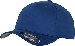 Unisex Wooly Combed Baseballkappe, royal, S/M
